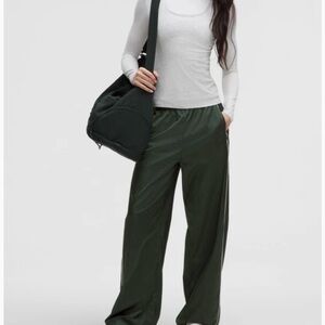 Lululemon Stretch Satin Nylon Mid-Rise Pant